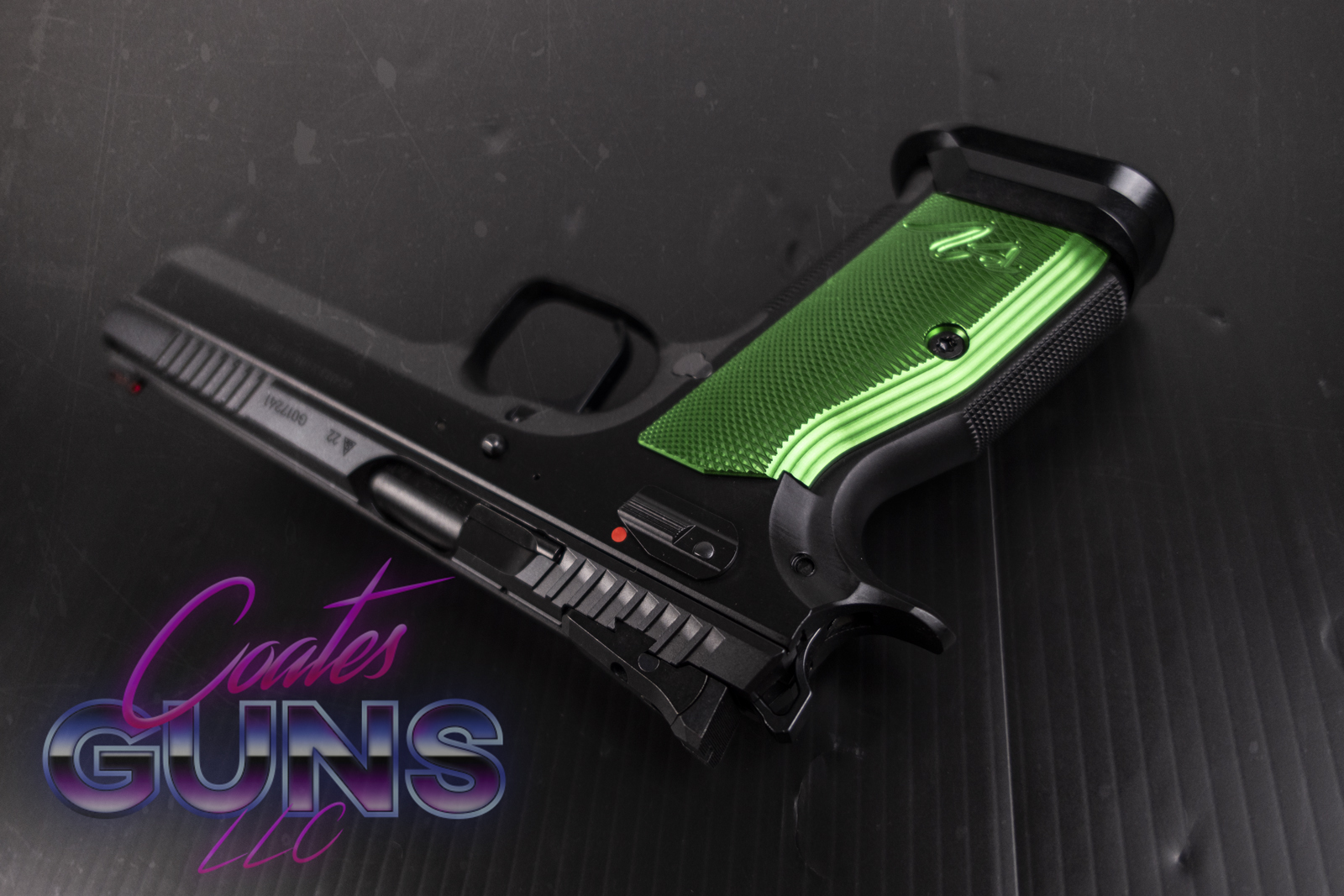 CZ TS 2 Racing Green Coates Guns LLC