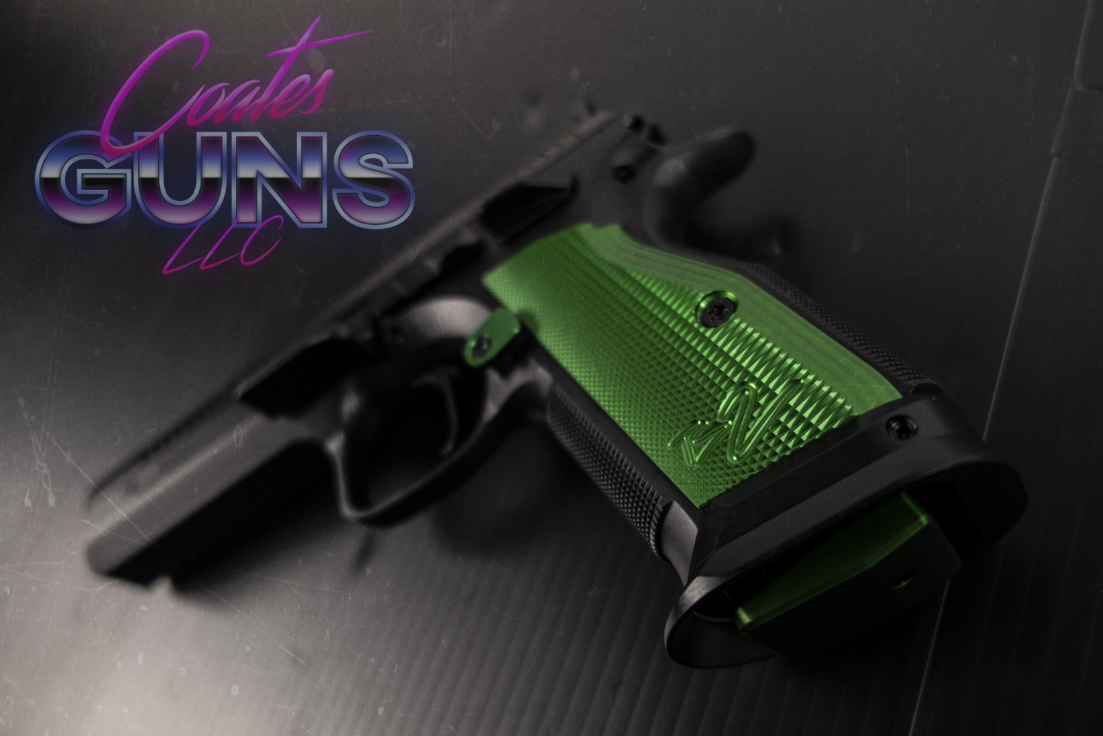 CZ TS 2 Racing Green Coates Guns LLC