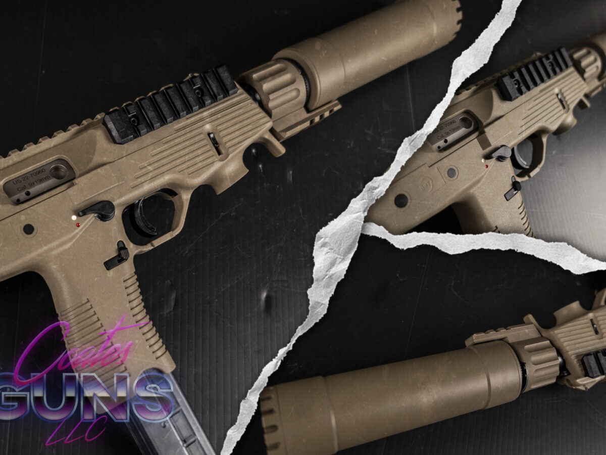 B&T TP9 Coyote Tan & Suppressor Package | Coates Guns LLC