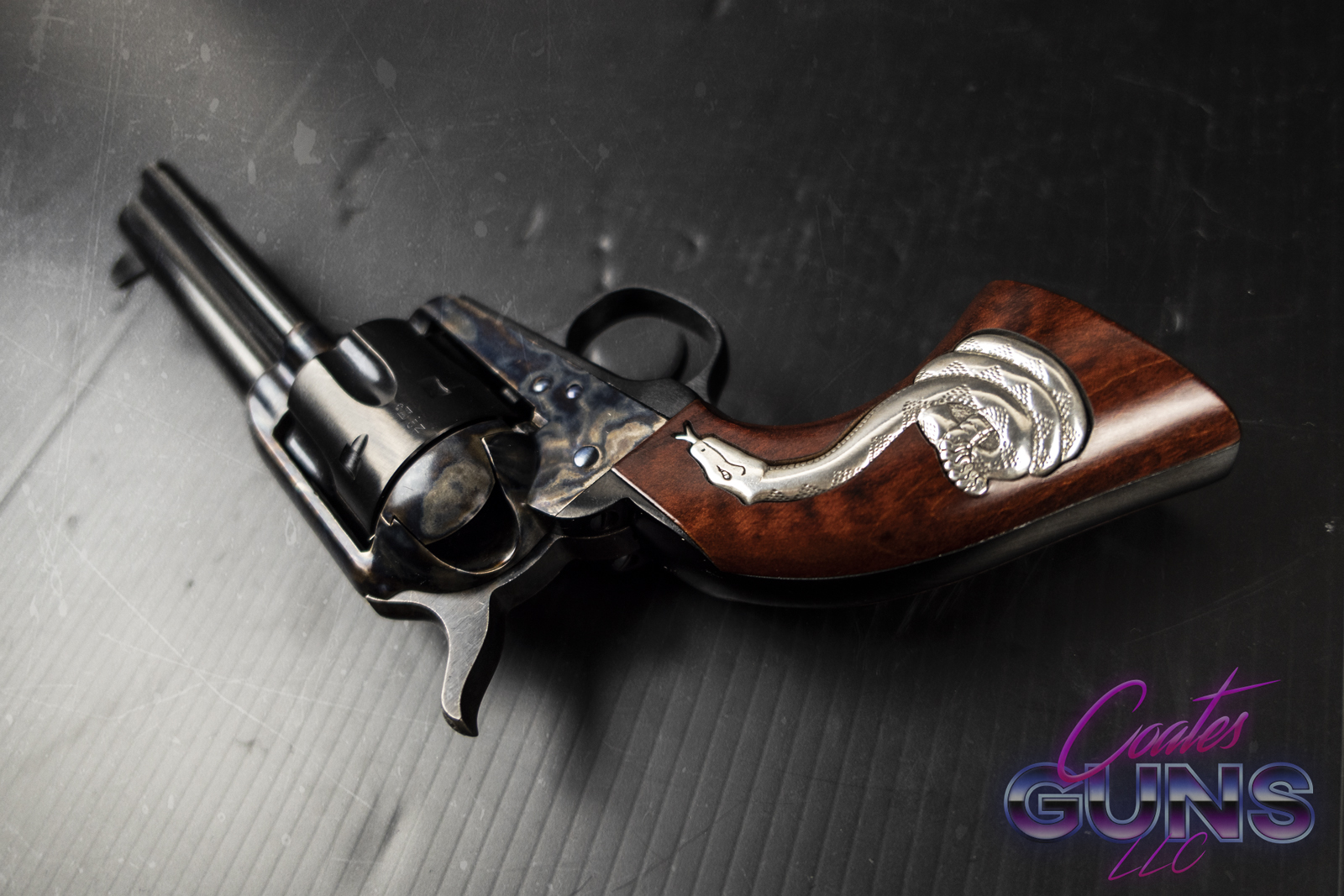 Cimarron Man With No Name SAA .45 LC 4.75″ | Coates Guns LLC