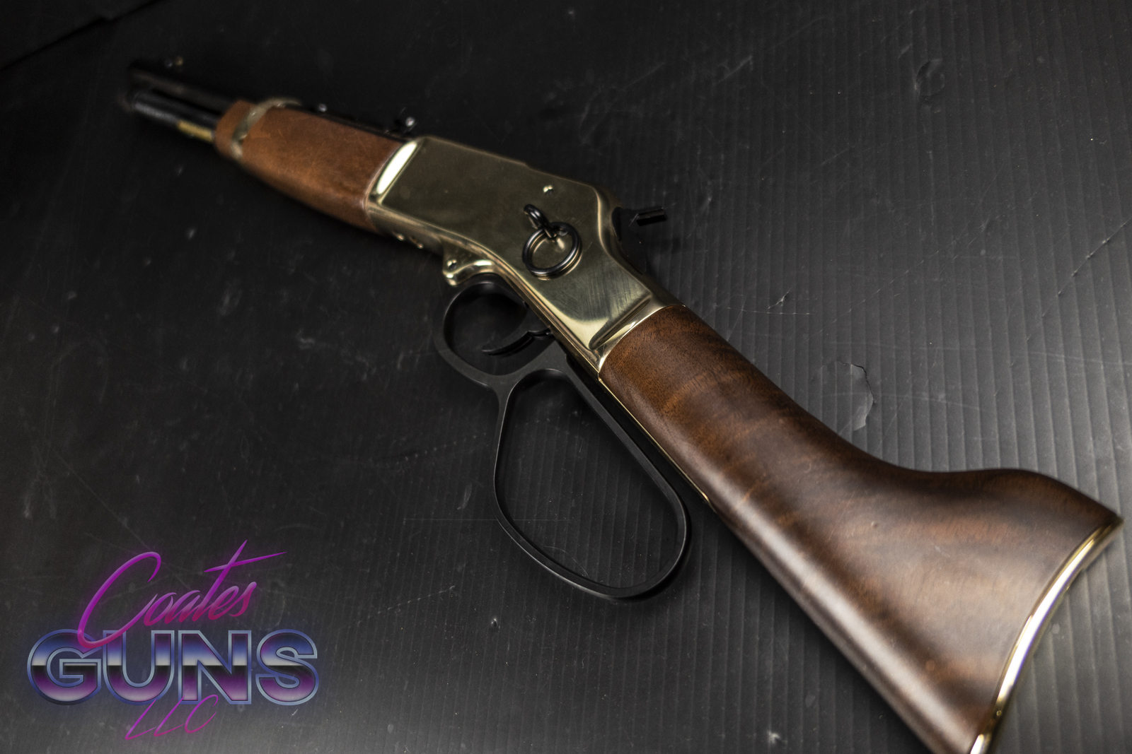 Side Gate Lever Action Rifle