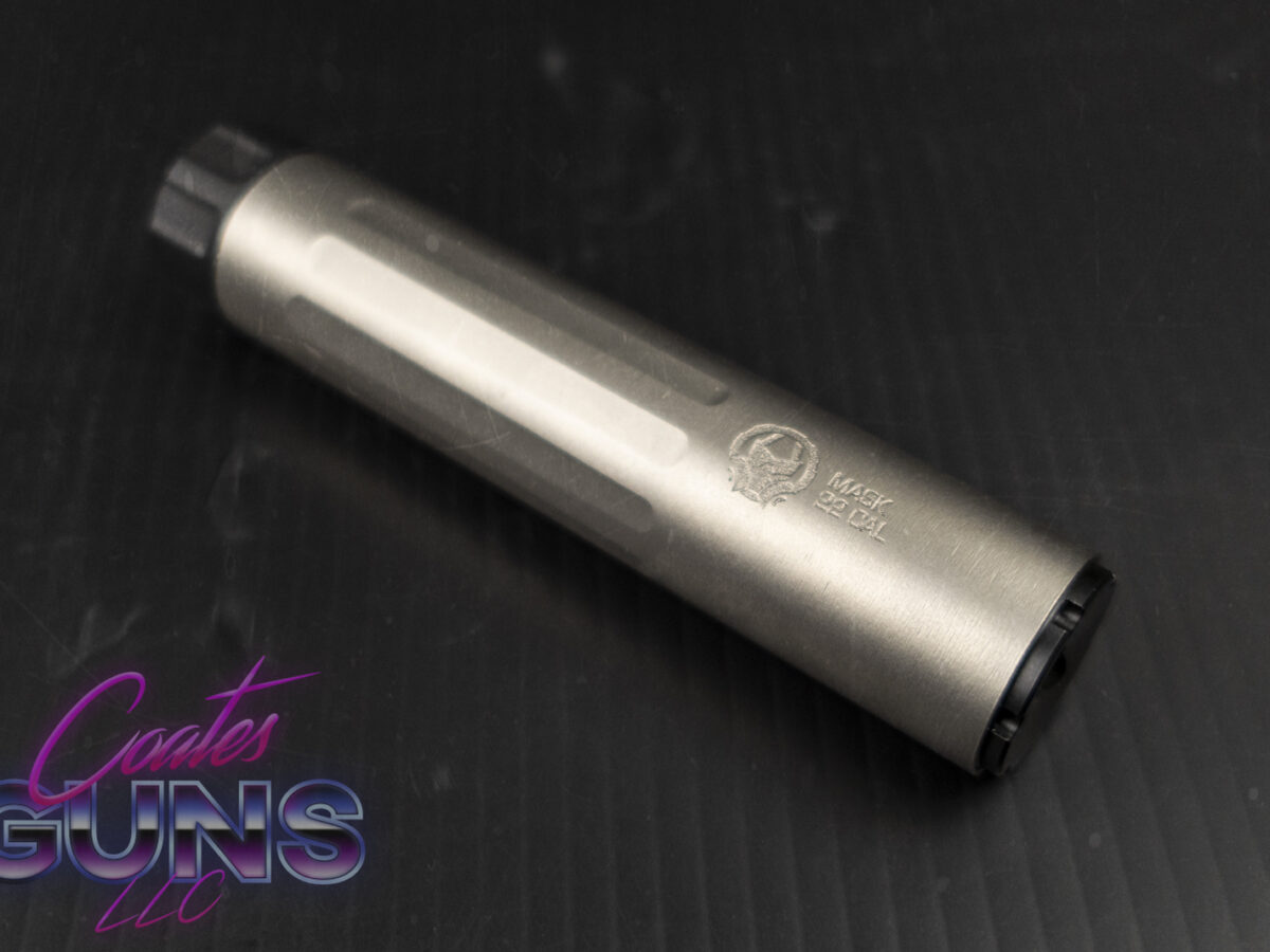Dead Air Mask Silver | Coates Guns LLC