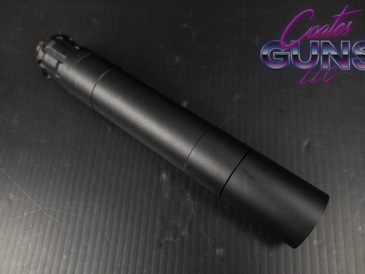 Rugged Suppressors Obsidian 45 Black | Coates Guns LLC