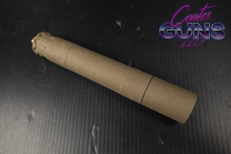 Rugged Suppressors Obsidian 45 FDE