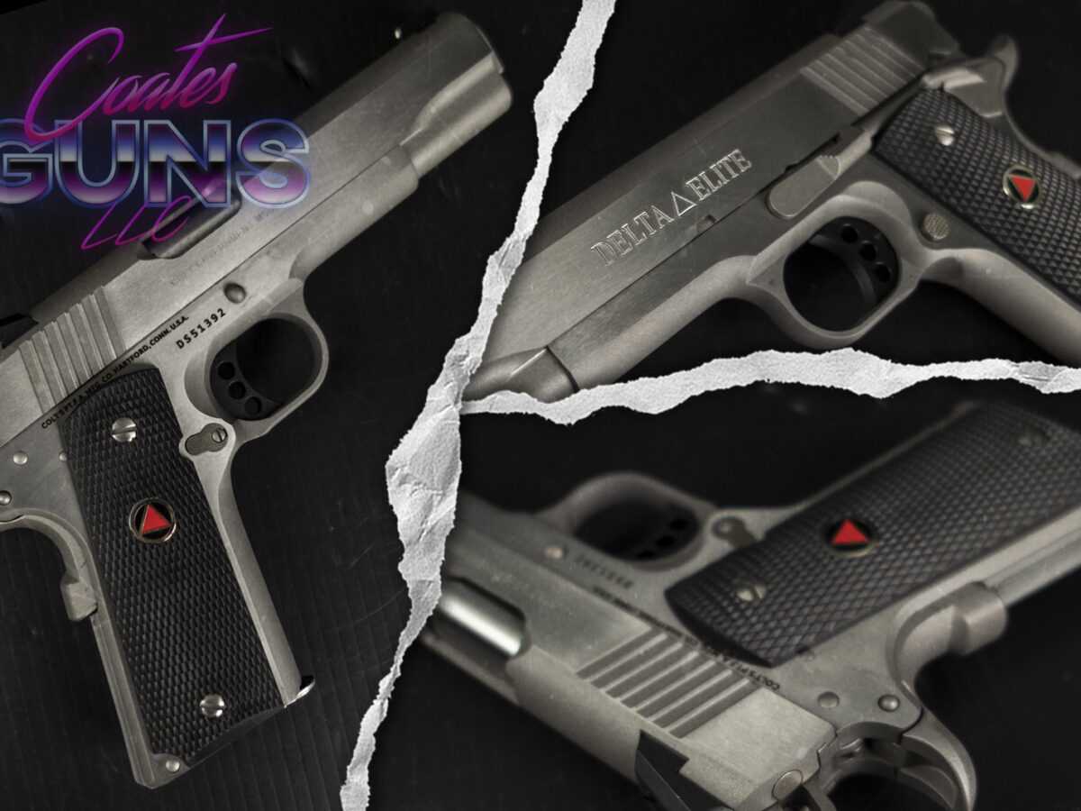Colt 1911 Delta Elite 10mm | Coates Guns LLC