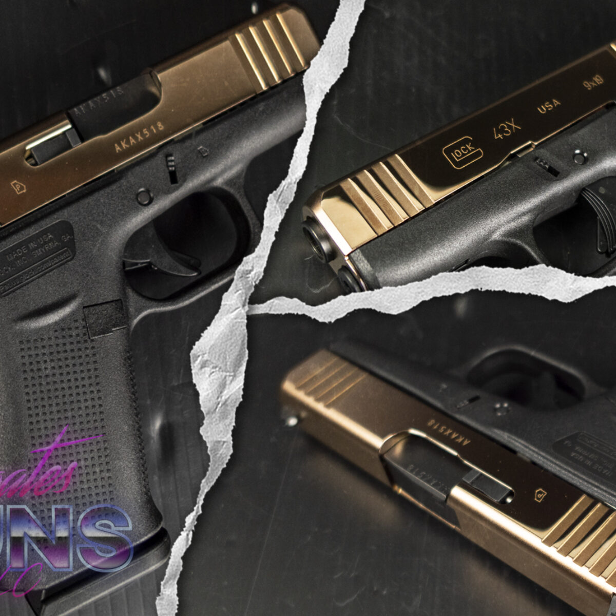 新品]Goldバレル 14mm逆 Glock19 Gen3用 GM0415 新品]Goldバレル 14mm