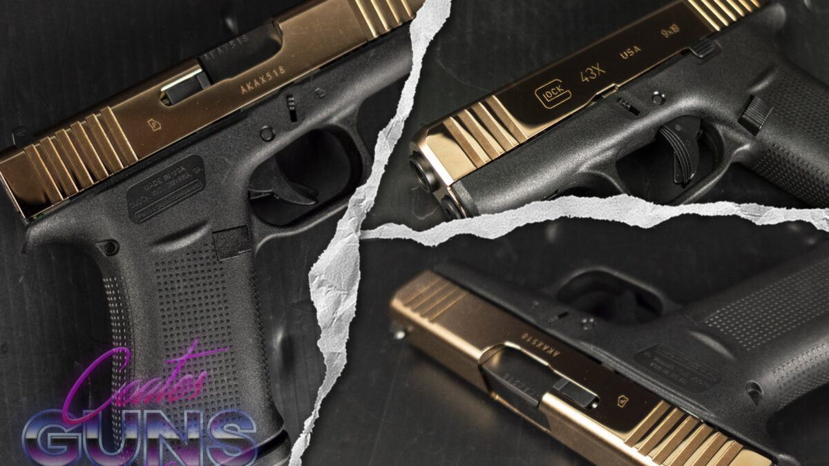 Glock 43X Rose Gold PVD | Coates Guns LLC