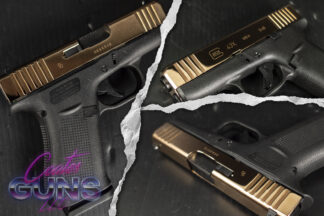 Glock 43X Rose Gold PVD